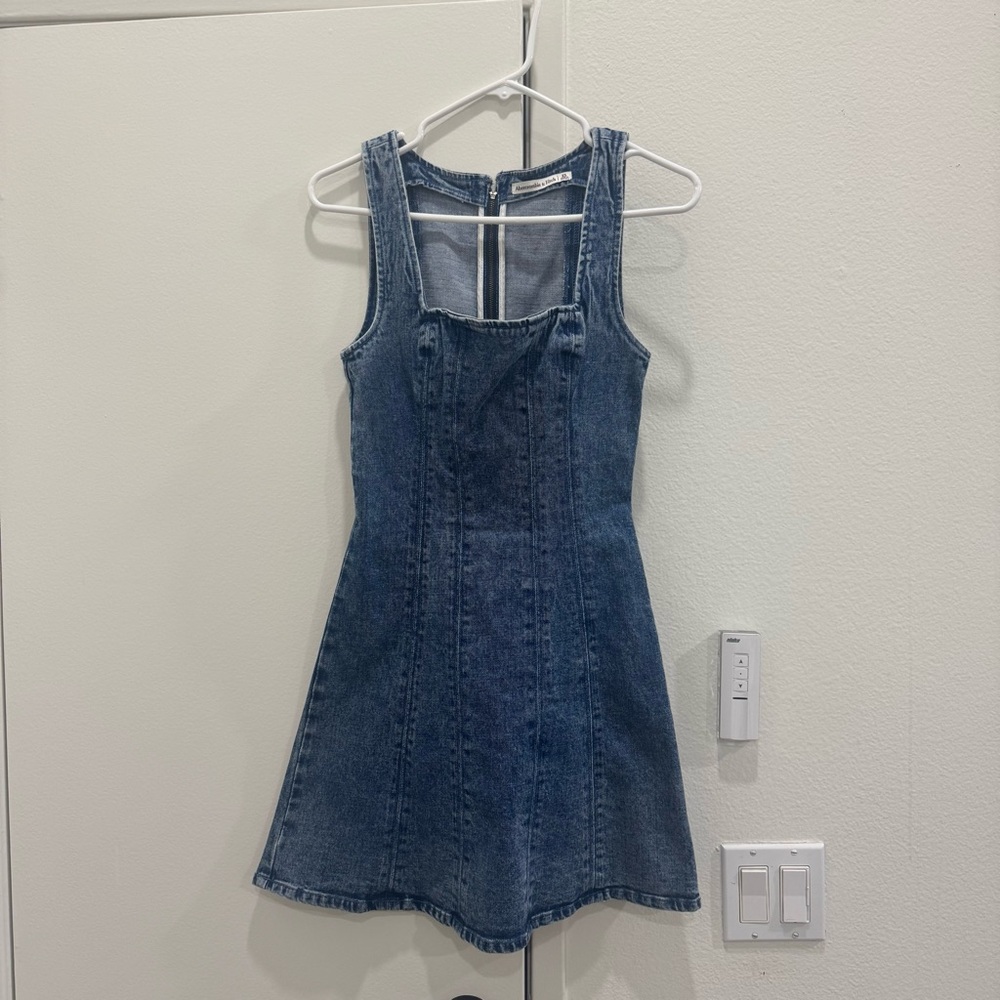 A&F Denim Skater Dress